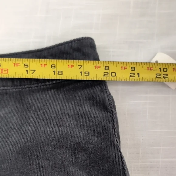 Talbots Gray Mini A-Line Skirt, nwt, women 's 16W - Picture 7 of 9